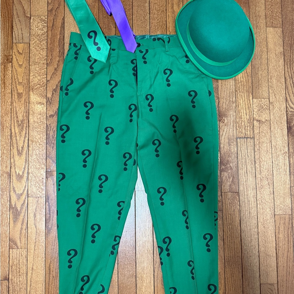 DC Comics Green Riddler Costume Set